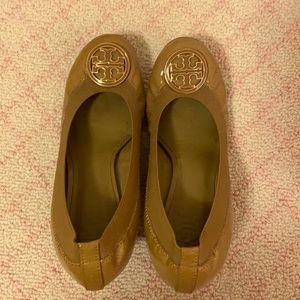 Brown Tory Burch Heels